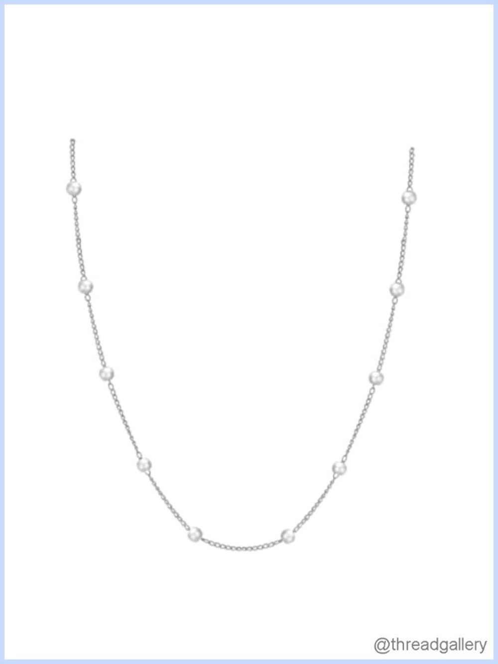 Dainty 14K Gold Plated Pearl Necklace Choker Elegant Wedding Jewelry Gift